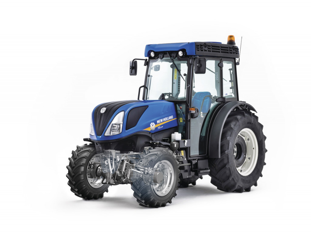 Novost je Terraglide vzmetenje pri specialnih traktorjih